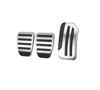 Partuto 3pcs Accelerator Pedal and Brake Pedal Cover Set for Nissan Juke Replacement