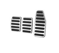 Partuto 3pcs Accelerator Pedal and Brake Pedal Cover Set for Suzuki Swift Replacement