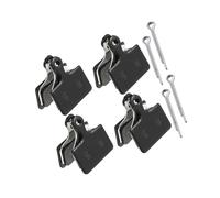 Partuto 4 Pair Semi Metal Disc Bike Brake Pads with Split Pin for Shimano Replacement