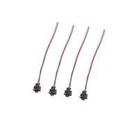 Partuto 4pcs Car Female Pre Wired Diesel Injector Connector Plug Wire Replacement