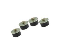 Partuto 4pcs Car Rubber Expansion Freeze Plug Fit 1-1/2" to 1-5/8" 38mm-41mm Replacement