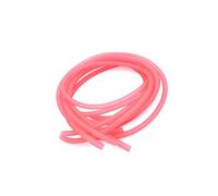 Partuto 4Pcs Pink 4.5mm Inner Dia Silicone Oil Hose Fuel Tube Pipe Replacement