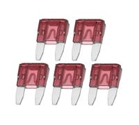 Partuto 5 Pcs Mini 40AMP APM/ATM Universal Car Fuse Blade Style Fuses Short Circuit Protection - Automotive Car Boat Truck SUV RV - Plastic Metal Deep Purple