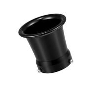 Partuto 50mm Velocity Stack Motorcycle Velocity Stack Aluminum Alloy Black Replacement