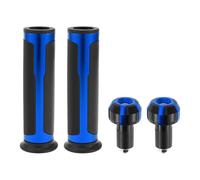 Partuto 7/8" 22mm 15/16" 24mm Motorcycle Hand Grip Cover Kit Non Slip Aluminum Alloy Handlebar Grip for Motorcycle Scooter Bicycle ATV Blue 1 Set