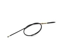 Partuto Black Rubber Coated Motorcycle Motorbike Clutch Cable Wire Line for Honda CG125 Replacement