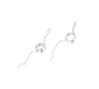Partuto Brake Return Spring - Stainless Steel Silver Tone - 2 Pcs