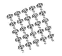 Partuto Car Bumper Fender Washer Bolt Engine Bay Dress Up Kit Gray Replacement
