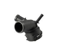 Partuto Engine Coolant Hose Connector for Audi S3 2.0L A/T - 1 Pcs Black Replacement
