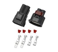 Partuto Engine Cooling Fan Motor Connector 3U2Z14S411EUAA for Ford 1 Set