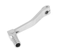 Partuto Folding Motorcycle Gear Shifter Lever for Apollo BBR Aluminum Alloy Pedal Shift Lever Arm Silver Tone