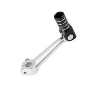 Partuto Folding Motorcycle Gear Shifter Lever for Bosuer M5 for Honda CRF TTR BBR YBR YZF 125 150 200 Pedal Shift Lever Arm Silver Tone Black