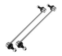 Partuto Front Stabilizer Bar Links No Bushing for Acura RDX 2007-2012 Sway Bar Link Kits Suspension Bar End Links No.K750297 Iron Rubber Silver Tone 2 Pcs