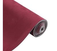 Partuto Headliner Fabric 96" L x 57" W Interior Trim DIY Roof Repair Replacement Suede Fabric Wine Red 1 Pcs