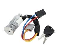 Partuto Ignition Starter Switch No.7701470736 - for Renault Kangoo MK1 1997-2007 Metal Silver Tone - 1 Set
