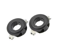 Partuto LED Headlight Bulb Adapter Base - for H7 LED, for Volkswagen Tiguan CC CLA250 Plastic Metal Black - 2 Pcs