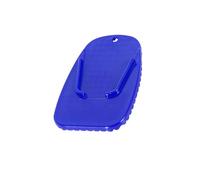 Partuto Motorcycle Kickstand Support Pad Side Stand Extension Pad Blue Replacement