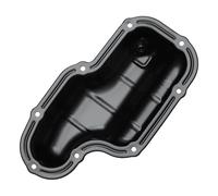 Partuto No.264537/111107S010/111107S00A/31158777 Engine Oil Pan Oil Pan Sump Transmission Oil Pan for Nissan Pathfinder 2008-2012 Steel Black