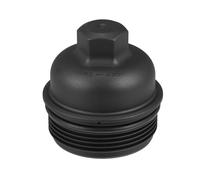 Partuto Oil Engine Filter Housing Cap Cover No.26350-3LTA0 - Car Oil Filter Housing Cap - for Kia K900 2019-2020 3.3L Plastic Black - 1 Pc