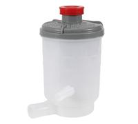 Partuto Power Steering Reservoir - Car Automotive Power Steering Tank - for Honda Accord Crosstour EX, EX-L 3.5L V6 - Gas 2010-2011 Plastic White - 1 Pc
