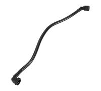 Partuto Radiator Hose No.17128651298 Engine Coolant Overflow Hose for BMW X3 2011-2017 for BMW X4 2015-2018 Plastic Black Good Sealing