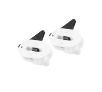Partuto Rear Seat Cushion Pad Clips Set for Land Rover - 2 Pcs Black White Replacement