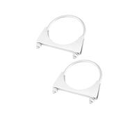 Partuto Round U Bolt Muffler Exhaust Clamps for Car / 4" ID 102mm / 2 Pcs Replacement