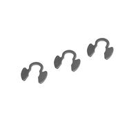 Partuto Turbocharger Actuator E Clip Pin - for T2 T25 T28 Metal Black - 3pcs