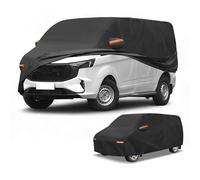 Partuto Waterproof Full Car Cover for Ford Transit with Zipper