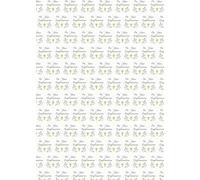 Party Angels 2 Sheets On Your Confirmation Girl Boy Unisex Wrapping Paper Gift wrap Male Female (PA)