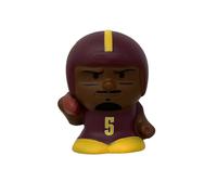 Party Animal NFL Jumbo Squeezymates Squeezy Figurine, Team Colors, 4" Tall (Washington Commanders- Jayden Daniels)
