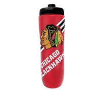 Party Animal NHL Chicago Blackhawks Squeezy Water Bottle