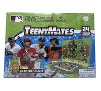 Party Animal Teenymates MLB 2024 Series 11 Advent Calendar, 24 Figures, 1 Inch Tall, Team Colors