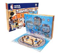 Party Animal Teenymates NBA 2024 Series 10 Advent Calendar, 24 Figures, 1 Inch Tall, Team Colors