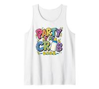 Party AT My Crib Bring Your OWN Bottle Baby Birthday Tank Top