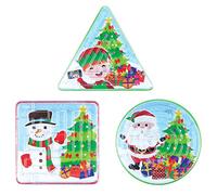Party Bags 2 Go Christmas Maze Puzzles, 6 supplied