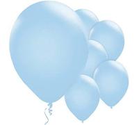 Party Balloons 12" Decorator Balloons - Range of Unique Colours (Cool Blue, 10 Pack)