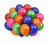Party Balloons Assorted Styles Bulk Pack with Elastic and Standard Options, suitable for all occasions Birthday Decorations Indoor Outdoor Play Carnival Favors Strong Latex Balloons (SATIN (30))