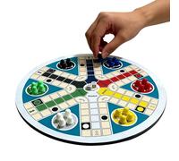 Party Board Game - Foldable Chess Battle Set, Six Player Strategic Activity | Indoor Outdoor Interactive Family Entertainment Game, Chess Development Challenge