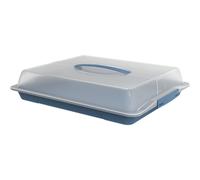 Party Butler Cake Box Transport Box Container "John XL" Blue 47.5 X 39 X 9.8 Cm