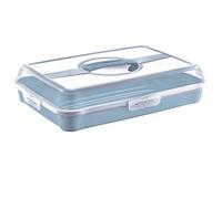 keeeper sandwich, Cake and muffin butler, Polypropylene, rectangular, Enrico, Nordic Blue (blue)