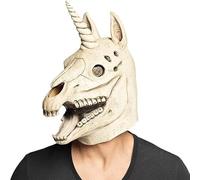 Party Buz WE VALUE YOUR TRUST Toys & Games > Dress Up & Pretend Play > Dress-Up Accessories > Masks > Masks for Adults (Unicorn Skull Head)