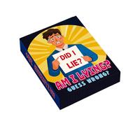 Party Card Games- Interactive Guessing Lies Deck, 50 Or Dare Cards | Drinking Penalty Challenge Set, Social Icebreaker Entertainment Props Guessing Lies Card Game For Gatherings