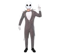 Party City Disney Tim Burton's The Nightmare Before Christmas: Jack Skellington Costume for Adults, Mens Costume