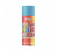 Party Colour Hair Sprays - 200ml - Temporary Vibrant Colours for Parties, Festivals & Events - Red, Blue, Silver, Green, Gold & Purple (BLUE - 5941A-B)
