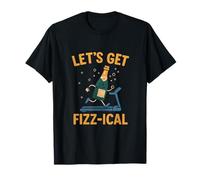 Party Crew Fizzical Champagne Workout Graphic T-Shirt