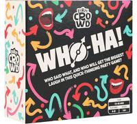 Party Crowd Who-HA Party Game for Friends and Family Fun Drawing Thinking Speaking Stocking Stuffer Hilarious Quick Thinking Board Games for Christmas Parties Funny for Adults Kids Camping Ages 14+