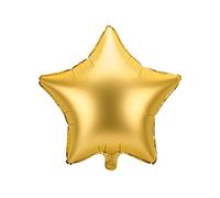 Party Deco Matte Gold Foil Balloon Large