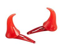 Party Decors Cosplay Costumes Hairclip Devil Horn Ear Barrettes Headpiece Hairpins Halloween Devil Hair Clip Hair Pins Party Dress Up Props