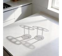 Party Dessert Display Rack 3-Hole for Events(black)